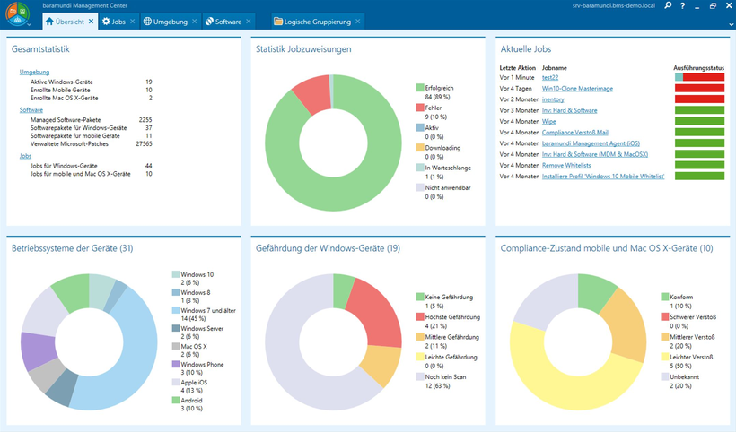 baramundi Software Install / Update Solution