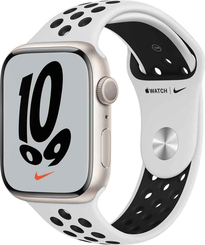 Apple Watch Nike S7 GPS 45 alu lum. st.
