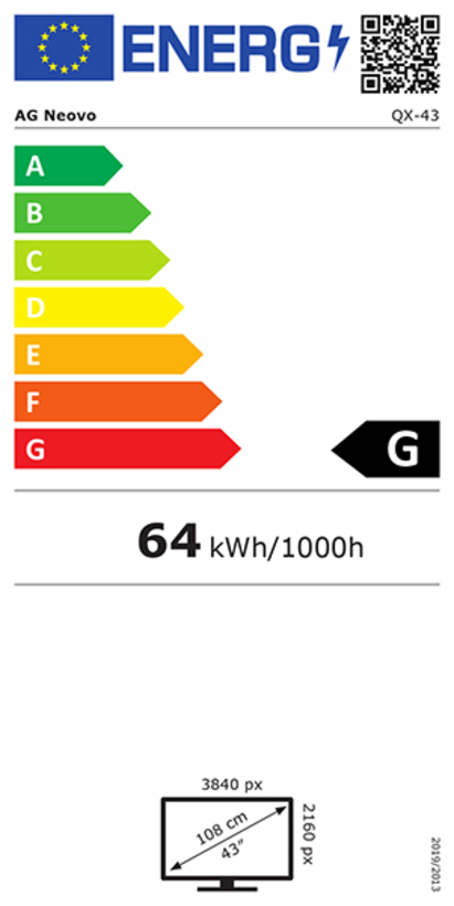 AG neovo QX-43 Display