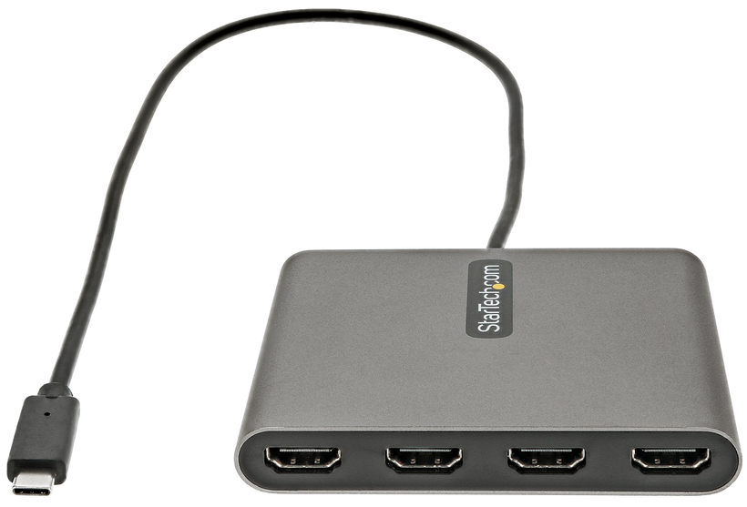 Adapter USB Typ C St - 4xHDMI Bu