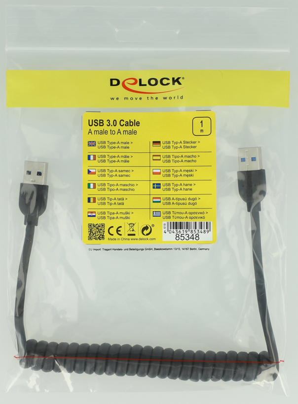Delock USB Typ A Kabel 0,3 m