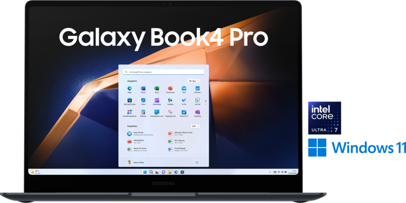 Samsung Book4 Pro 14" U7 16/512GB Grey