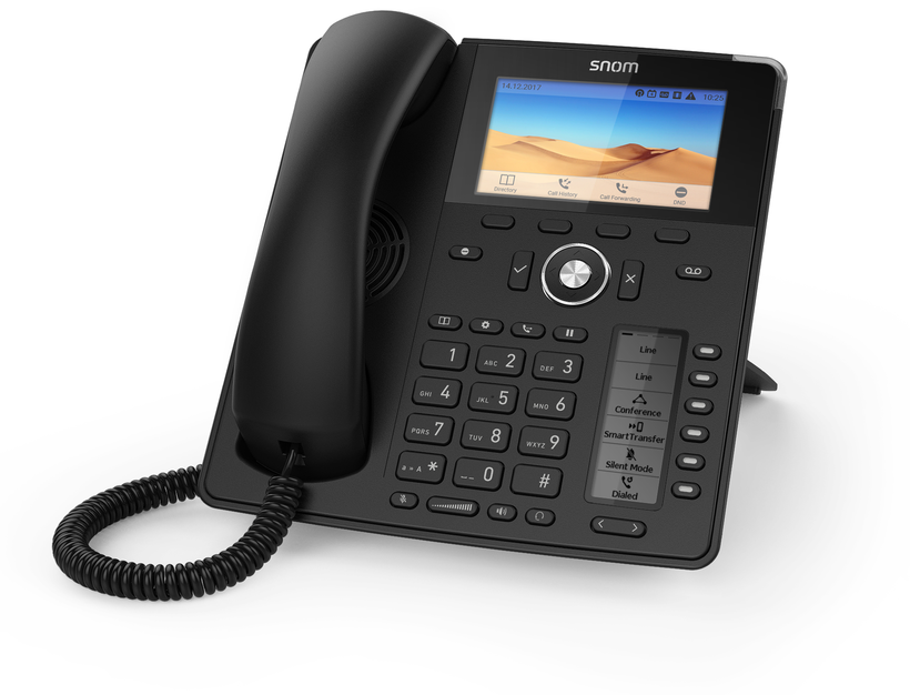 Snom D785 IP Desktop Telefon schwarz
