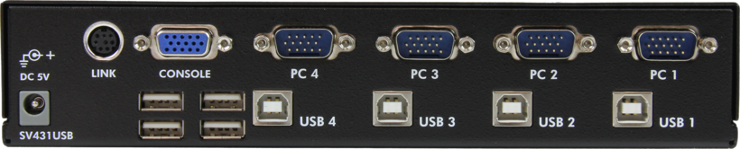 StarTech KVM-Switch VGA 4-Port