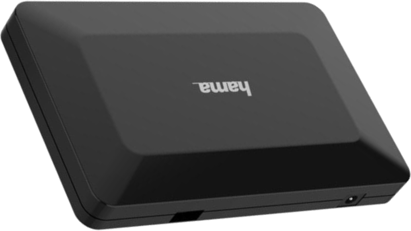 Hama USB Hub 2.0 4-Port schwarz