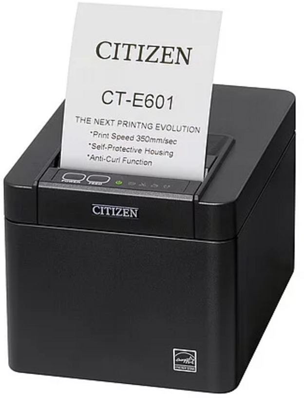 Citizen CT-E601 USB BT POS schwarz