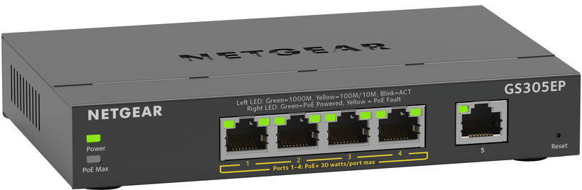 Switch PoE Netgear GS305EP