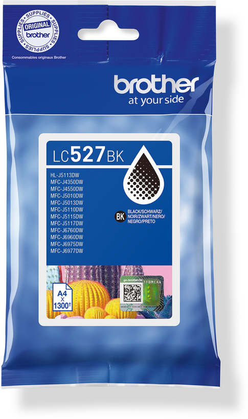 Brother LC527BK Tinte schwarz