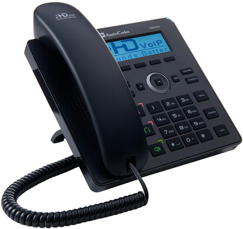 AudioCodes 420HD IP PS Desktop Phone