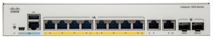 Switch Cisco Catalyst C1000-8P-2G-L
