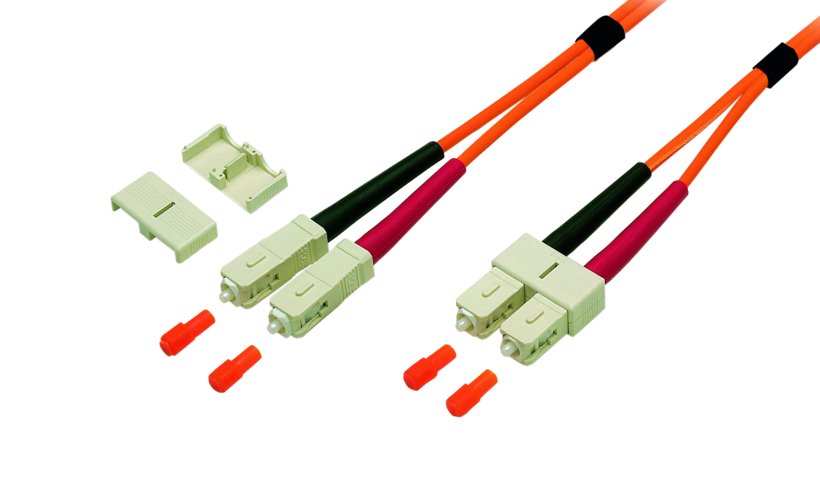 LWL Duplex Patchkabel SC-SC 2 m 50/125 µ