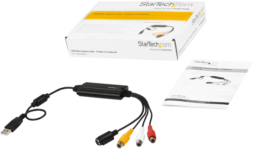 USB 2.0 - S-Video/Cinch Video Grabber
