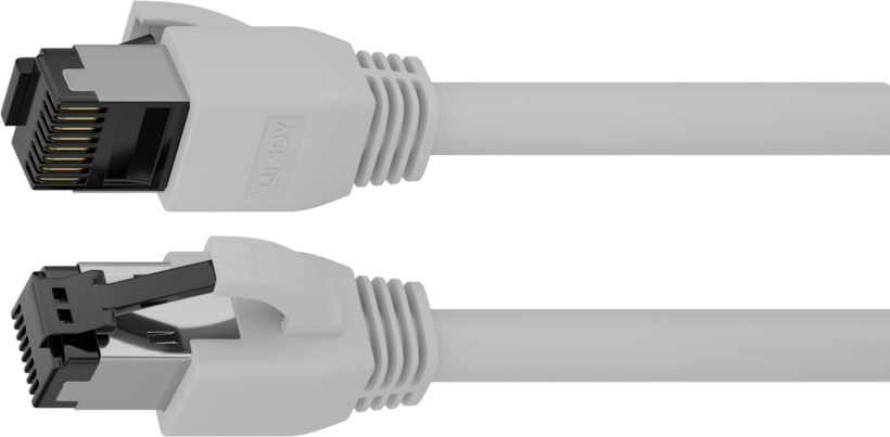 Câble patch RJ45 S/FTP Cat8.1 0,5 m gris