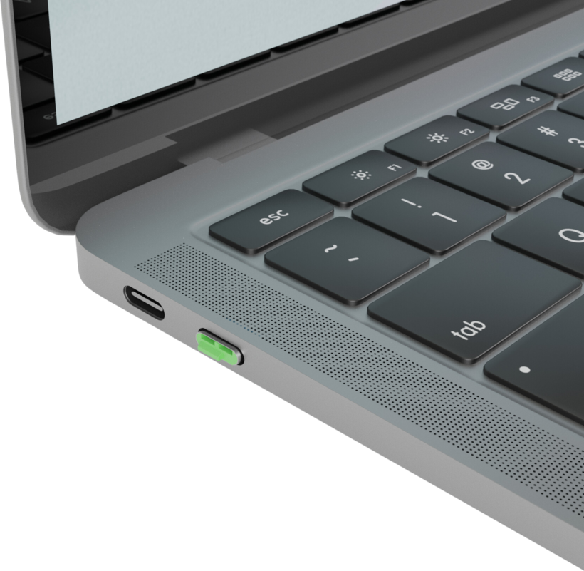 LINDY USB-C Port Blocker 4x/1x Key