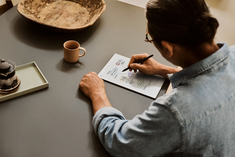 reMarkable PaperPro Marker+ Folio Leder