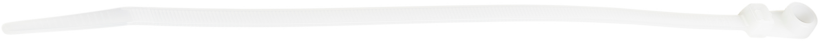 Łącznik kabli 200x4mm(L+B) 100szt, biały