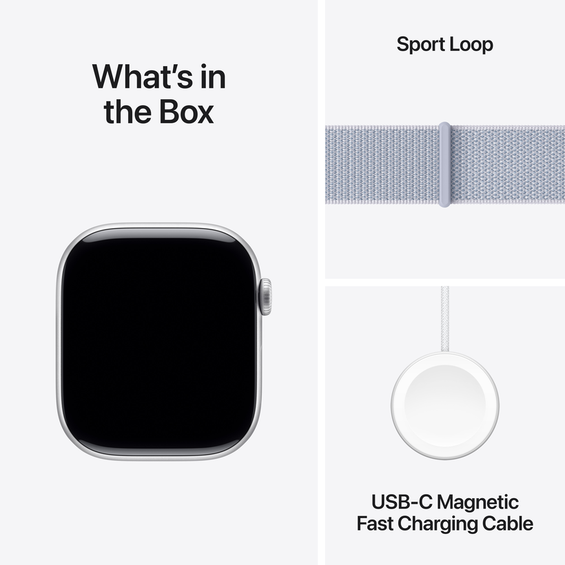 Apple Watch S10 LTE 46mm Alu silber