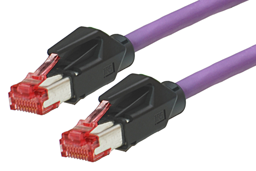 Cavo patch S/FTP RJ-45 Cat6 5 m lilla