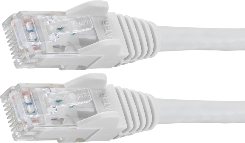Câble patch RJ45 U/UTP Cat6 0,5 m blanc