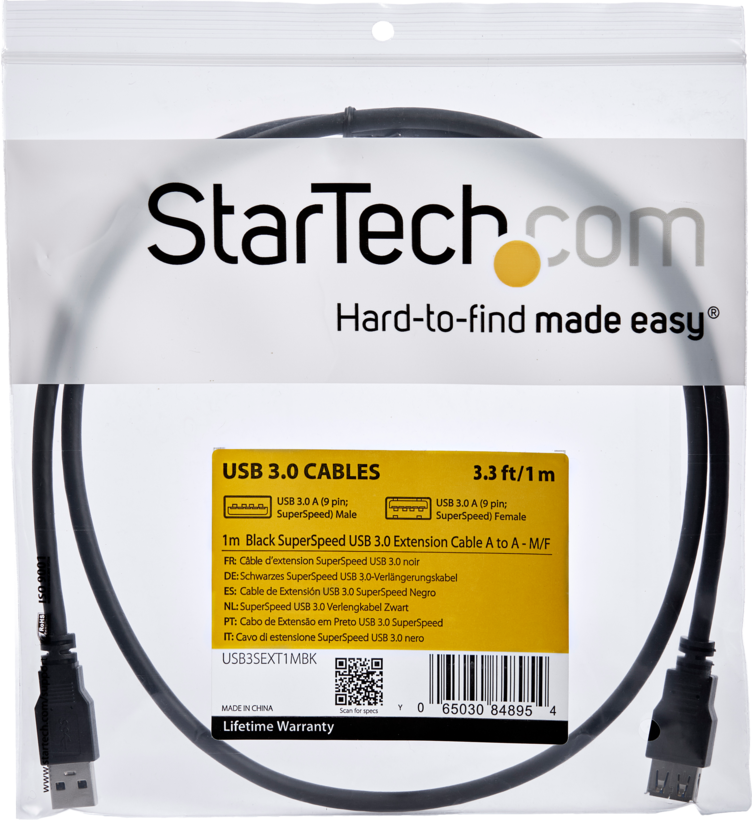 StarTech USB-A Extension 1m