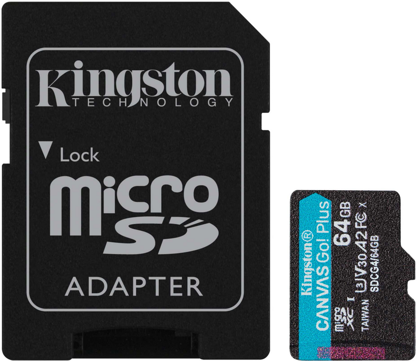 Kingston Canvas Go! Plus 64 GB microSDXC
