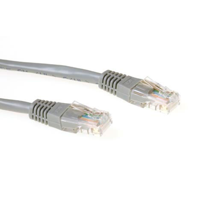 Patch Cable RJ45 U/UTP Cat6 20m grey