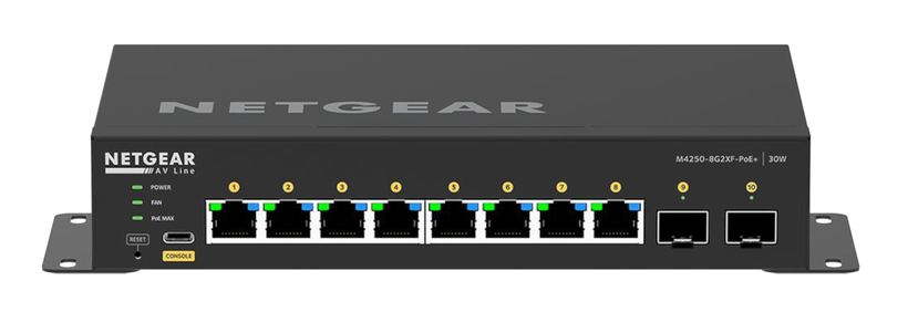 NETGEAR M4250-8G2XF-PoE+ Switch