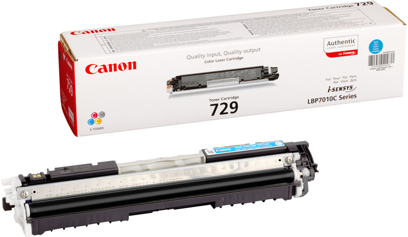 Canon 729 Toner Cyan