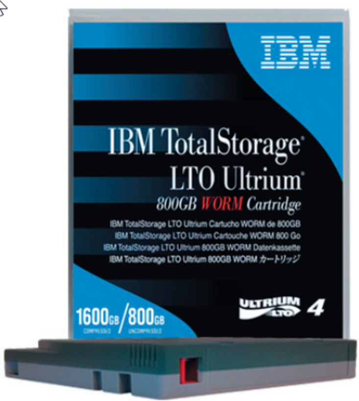IBM LTO-4 Ultrium Tape + Label 20 St