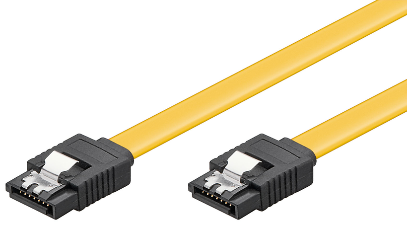 Cable SATA/m - SATA/m Int. 0.5m Yellow