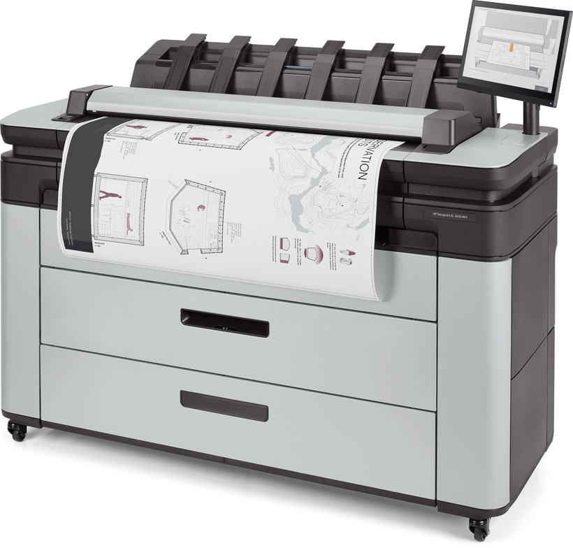 HP DesignJet XL 3600dr MFP Plotter