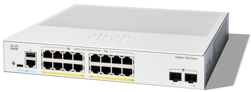 Cisco Catalyst C1300-16P-2G Switch