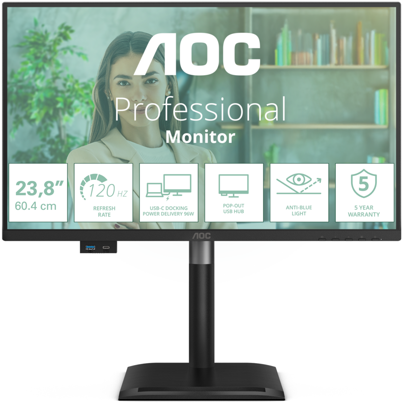 AOC 24P4CV Monitor