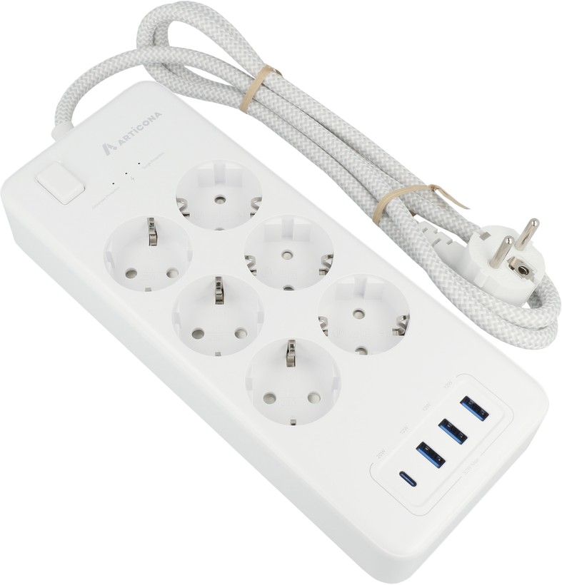 Presa multipla 6x, 1,5 m