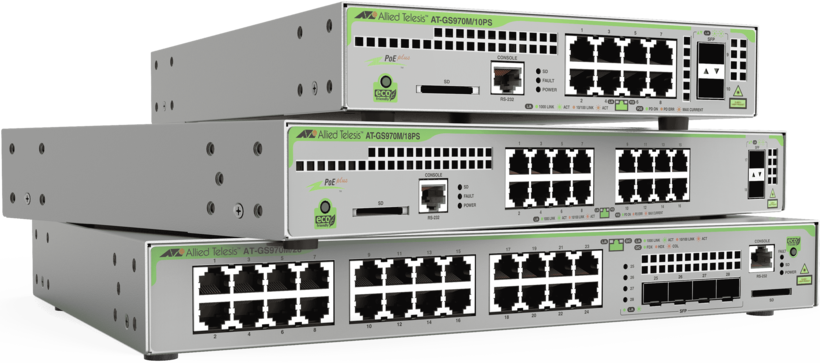 Allied Telesis AT-GS970M/18PS PoE Switch
