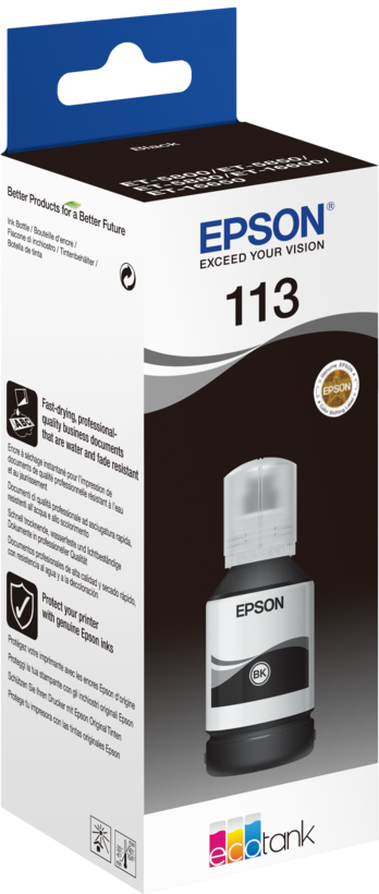 Epson 113 EcoTank Pigment Ink Black