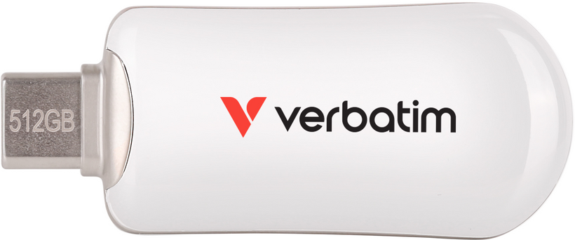 Verbatim Plectra Flash Drive 512GB White