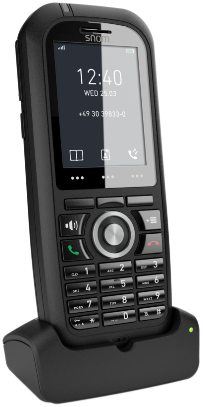 Snom M80 robustes DECT Mobiltelefon