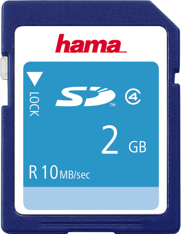 Hama 2 GB Class 4 SD Card