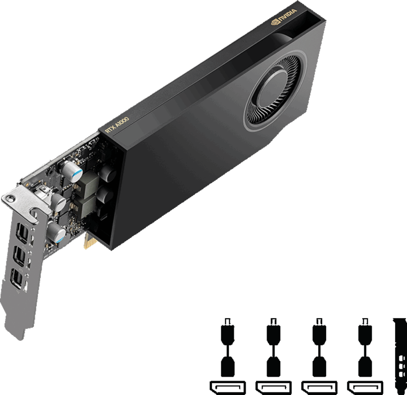 PNY NVIDIA RTX A1000 Graphics Card