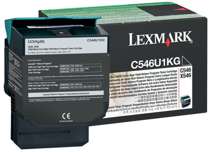 Lexmark Toner C546U1KG, czarny