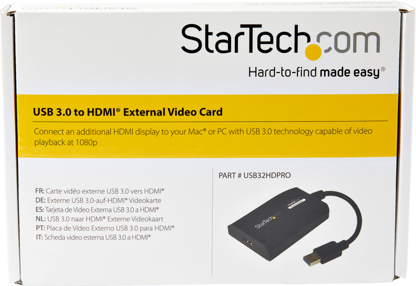 Adapter USB 3.0 Typ A St - HDMI Bu