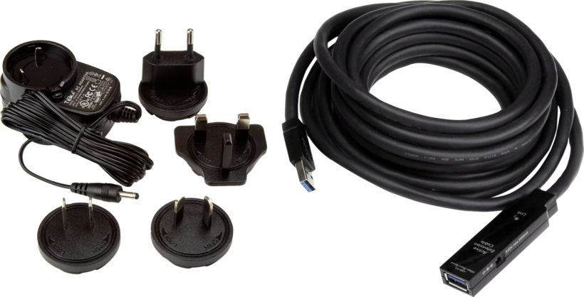 Rallonge active USB 3.0 A m. - A f. , 5m