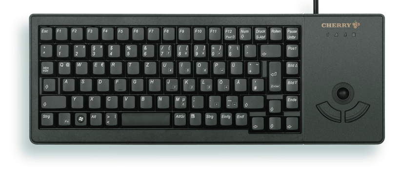 CHERRY G84-5400 XS Trackball Keyboard Bl