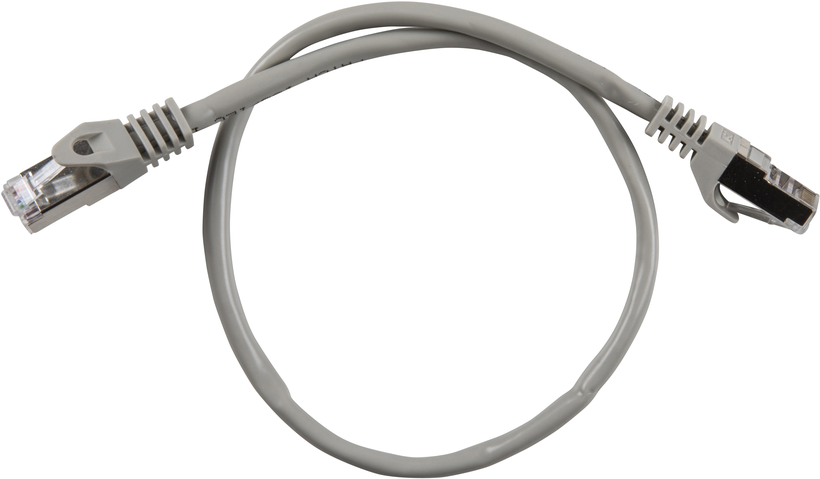 Kabel kros. RJ45 F/UTP Cat5e 7,5 m szary