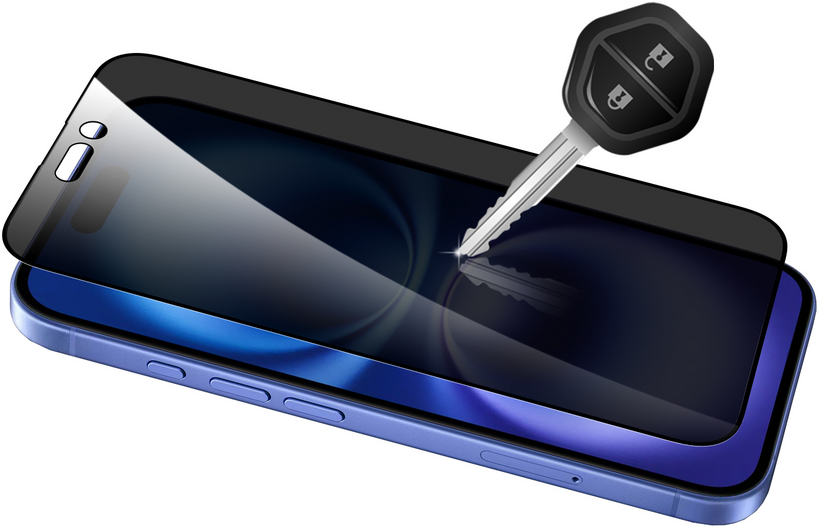 ARTICONA iPhone16Plus 2W Blickschutzglas