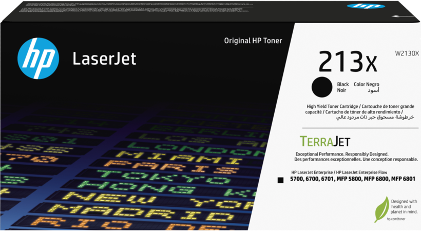 HP 213X Toner schwarz