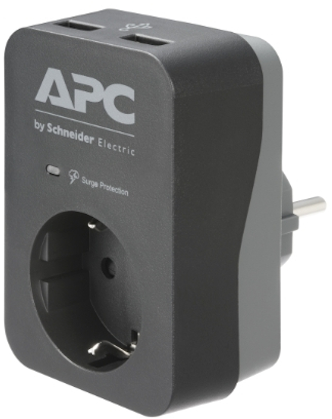 APC PME1WU2B Essent. SurgeArrest 2x USB