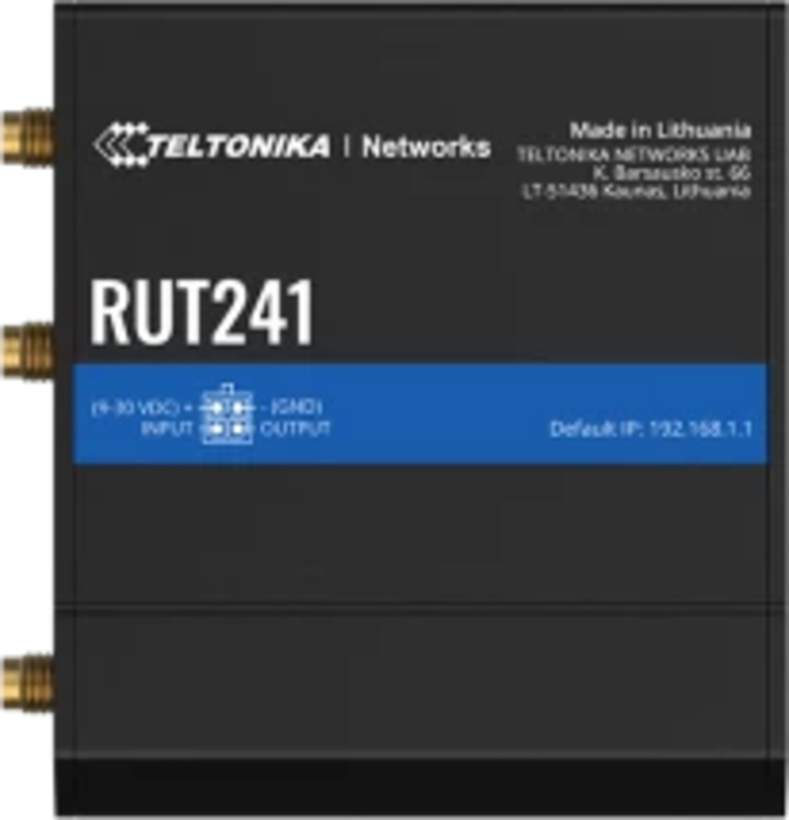 Teltonika RUT241 eSIM Industrial Router