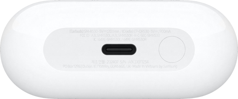 Samsung Galaxy Buds3, blanc